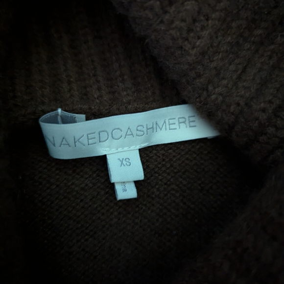 Naked cashmere sleeveless sweater xs Brown - Picture 5 of 6